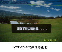 韓國原裝進口wingStar2011模擬高爾夫4：3屏幕